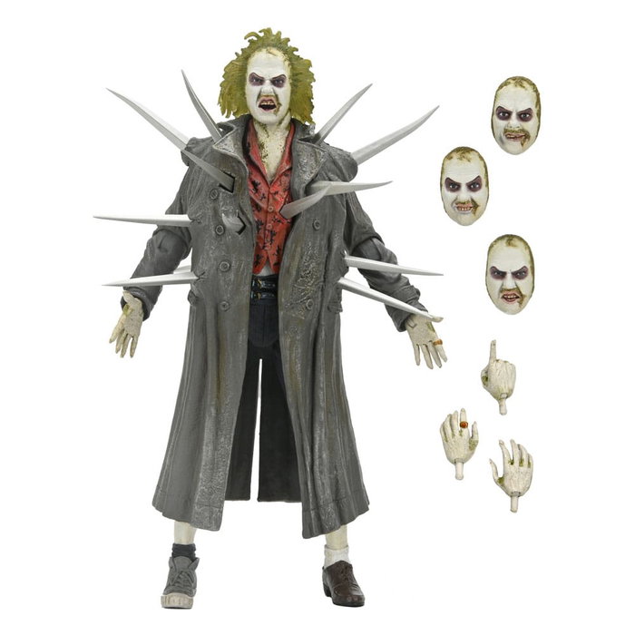 NECA Beetlejuice (1988) Diorama Trenchcoat with Spikes Inferno Room Deluxe Set NECA Beetlejuice (1988) Diorama Trenchcoat with Spikes Inferno Room Deluxe Set