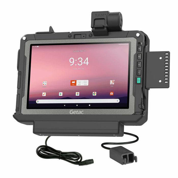 RAM Mounts RAM-HOL-GE4PD2U Dock de Charge et Données USB pour Tablet Getac ZX10 Rugged - Alimentation 19V avec Support et Connecteur Pogo Pin RAM Mounts RAM-HOL-GE4PD2U Dock de Charge et Données USB pour Tablet Getac ZX10 Rugged - Alimentation 19V avec Support et Connecteur Pogo Pin