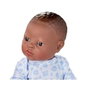 Berjuan 7079-17 - Nouveau-né bébé africain - Poupée bébé - 30 cm - Jouet pour enfants à partir de 3 ans