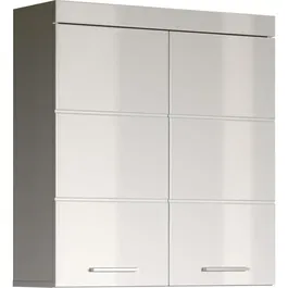 Trendteam - Meuble haut de salle de bain Amanda - 2 portes - Blanc - Dimensions 73 x 23 x 77 cm