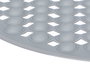 Berilo Tapis Antidérapant pour Douche Gris 66x37 cm PVC (Set de 12)