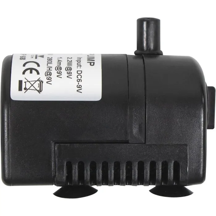 Ubbink Pompe Solaire Fontaine SolarMax 250 - Panneau Solaire 6V 160mA - Débit 200 l/h - Jets Volcan et Cloche - Pour Bassin Sans Raccordement Électrique Ubbink Pompe Solaire Fontaine SolarMax 250 - Panneau Solaire 6V 160mA - Débit 200 l/h - Jets Volcan et Cloche - Pour Bassin Sans Raccordement Électrique