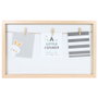 Home Deco Factory Cadre avec pinces pour suspendre des photos