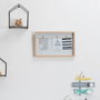Home Deco Factory Cadre avec pinces pour suspendre des photos