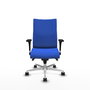 Piqueras Y Crespo Chaise de bureau Albacete, mécanisme Sincro, Bleu