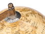 Giftdecor Globe Terrestre 12,5 cm Diamètre en Bois, Plastique et Fer Multicolore (Set de 12)