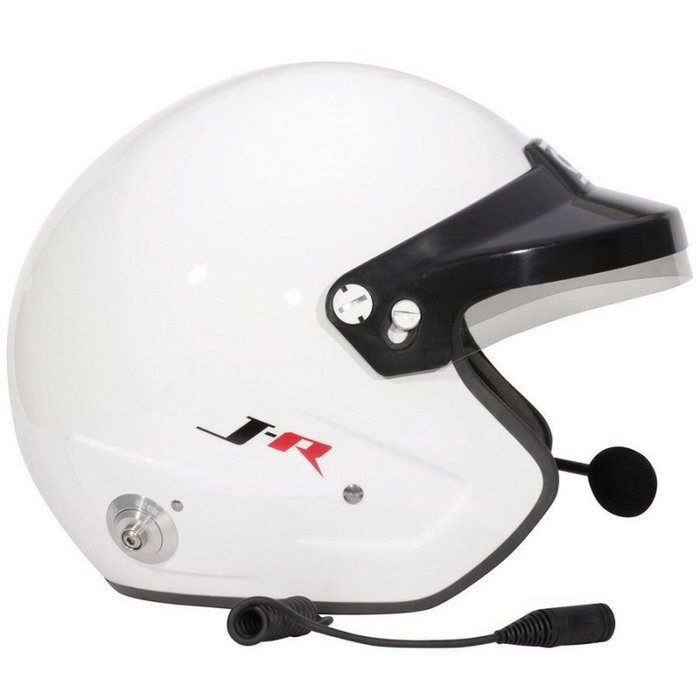 Omp Casque J-Rally FIA 8859-2024 blanc taille S