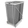 HERRAJES ALK Module de poubelles ECOFIL Anthracite 2x35L