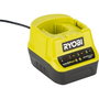 Ryobi Kit batterie Lithium+ 18V 4,0 Ah compacte et chargeur rapide 2,0 A