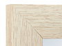 Giftdecor Miroir Naturel 50 x 70 cm, Bois et Verre (Set de 8)