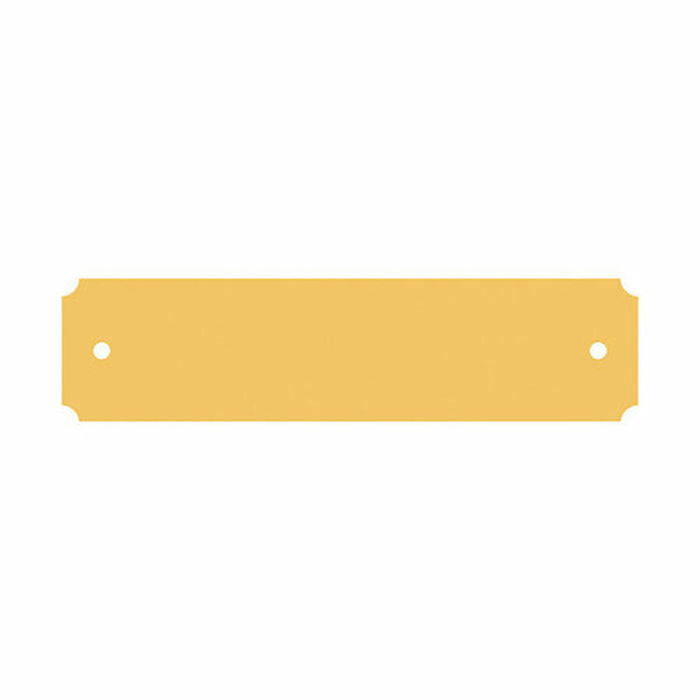 Plaque d'identification pour collier Imarc Stable Jaune