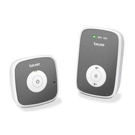 Beurer BY-33 Babyphone Écoute-bébé Digital avec Mode ECO+, Transmission à Faible Radiation, Indicateur LED et Portée de 300m
