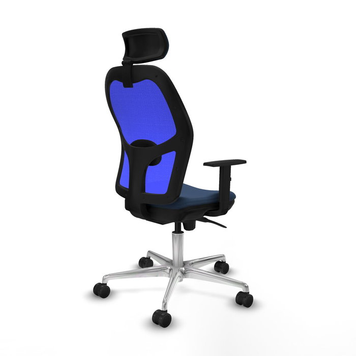 Piqueras y Crespo Chaise de Bureau Jorquera Bleu marine