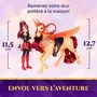Spin Master Valentina et Cinder Ailes Magiques L'École des Licornes - Poupée + Licorne