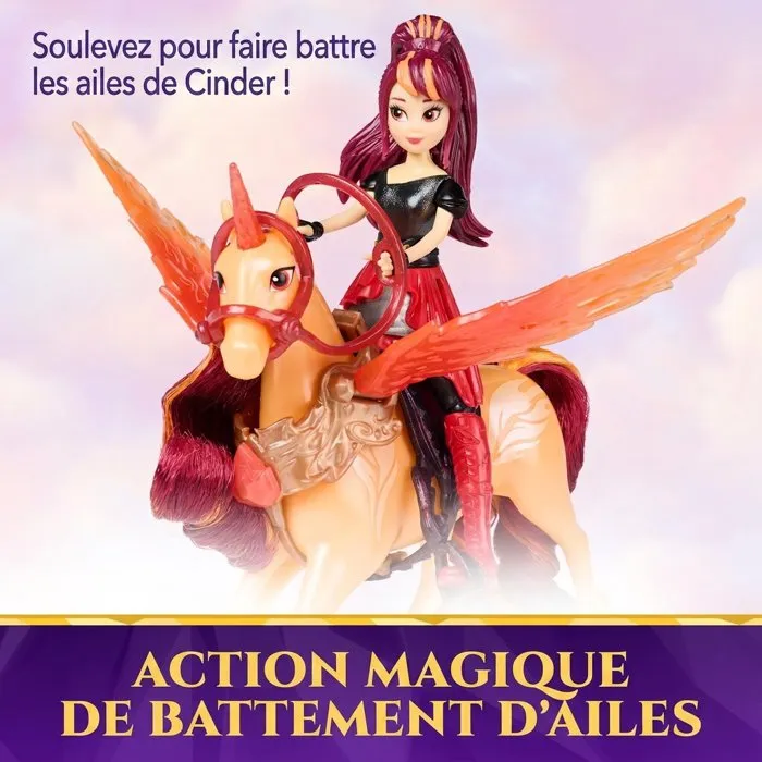 Spin Master Valentina et Cinder Ailes Magiques L'École des Licornes - Poupée + Licorne Spin Master Valentina et Cinder Ailes Magiques L'École des Licornes - Poupée + Licorne
