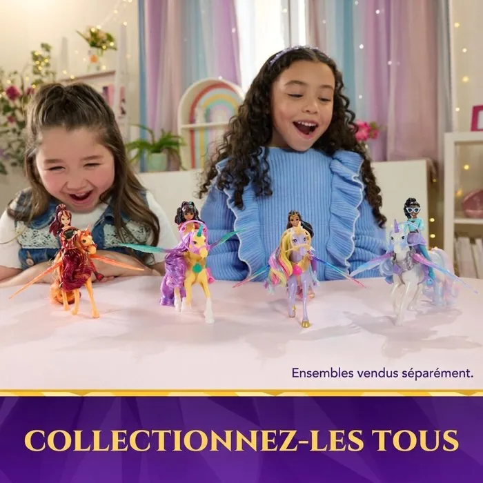Spin Master Valentina et Cinder Ailes Magiques L'École des Licornes - Poupée + Licorne Spin Master Valentina et Cinder Ailes Magiques L'École des Licornes - Poupée + Licorne