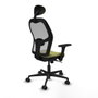 Piqueras y Crespo Chaise de Bureau 3D036N1 Vert Olive