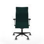 Piqueras Y Crespo Fauteuil Albacete Vert Bouteille avec mécanisme Synchro et accoudoirs ByN