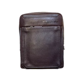Piquadro Sac bandoulière Tallin en cuir marron CA3084W108