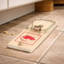 WOLFPACK LINEA PROFESIONAL Lot de 2 pièges à souris en bois 9,8 x 4,8 cm.