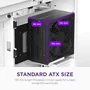 NZXT PA-7G3BB-EU - Alimentation PC ATX 3.1 750W 80 Plus Gold - Certifiée Cybenetics Platinum - Full modulaire - Câble PCIe 5.1 12V-2x6 300W - Ventilateur silencieux - Noir