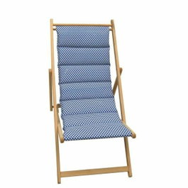 Jardin Prive Chilienne matelassée Fjord - Bleu Indigo