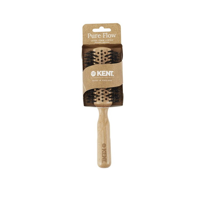 Kent Brushes Pure Flow Large Vented Round Brush 35mm Kent Brushes Pure Flow Large Vented Round Brush 35mm