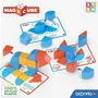 Geomag Magicube Blocs magnétiques de construction éducatifs - 16 pièces en plastique recyclé pour enfants de 1 à 5 ans