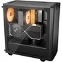Be Quiet! Pure Base 501 LX Boîtier PC Midi-Tour ATX Noir, 4 Ventilateurs ARGB, USB-C, Watercooling 360mm, Gestion Câbles Optimisée, Montage Carte Graphique Vertical Optionnel