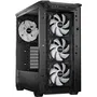 Be Quiet! Pure Base 501 LX Boîtier PC Midi-Tour ATX Noir, 4 Ventilateurs ARGB, USB-C, Watercooling 360mm, Gestion Câbles Optimisée, Montage Carte Graphique Vertical Optionnel
