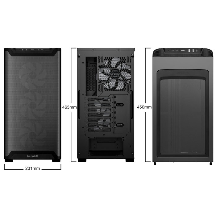 be quiet! PURE BASE 501 LX Black be quiet! PURE BASE 501 LX Black