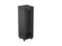 Lanberg Armoire rack FF01 19 pouces 37U 600x600 noir portes perforées LCD