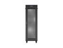 Lanberg Armoire rack FF01 19 pouces 37U 600x600 noir portes perforées LCD