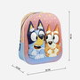 Cerdá Sac à dos enfant Bluey 3D - 25 x 31 x 10 cm avec motif personnage - Pour enfants à partir de 3 ans - Rose