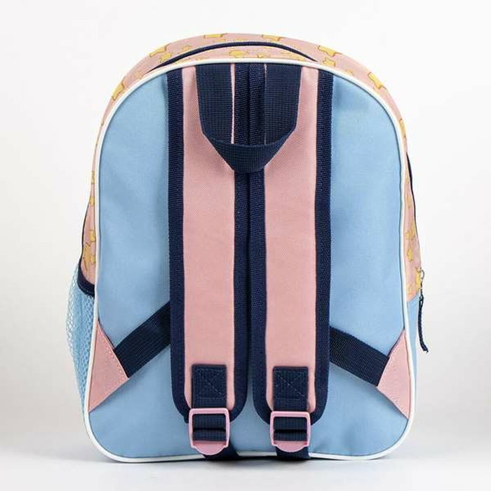 Cerdá Sac à dos enfant Bluey 3D - 25 x 31 x 10 cm avec motif personnage - Pour enfants à partir de 3 ans - Rose