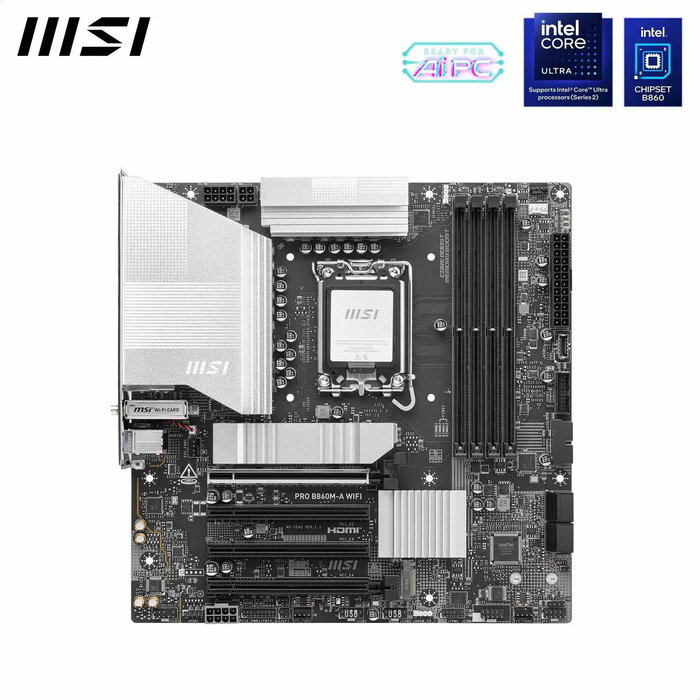 MSI PRO B860M-A WIFI Micro-ATX LGA 1851 DDR5