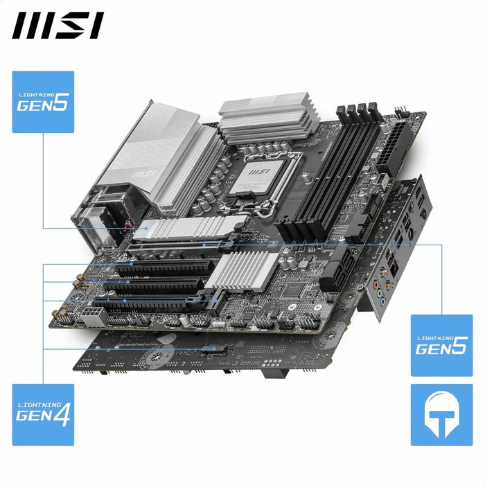MSI PRO B860M-A WIFI Micro-ATX LGA 1851 DDR5