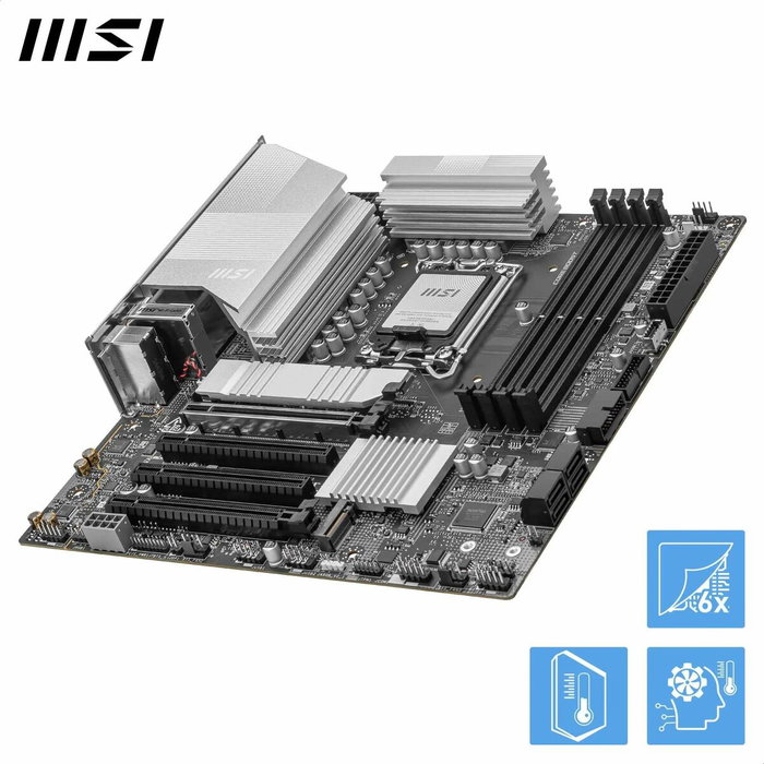 MSI PRO B860M-A WIFI Micro-ATX LGA 1851 DDR5