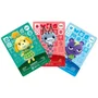 Nintendo Cartes Amiibo Animal Crossing Série 4 - Pack de 3 Cartes dont 1 Spéciale - Compatibles Switch, 3DS, Wii U