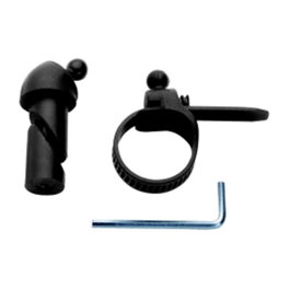 Busch & Müller Fixation de rétroviseur Cycle Star pour guidon 17 mm