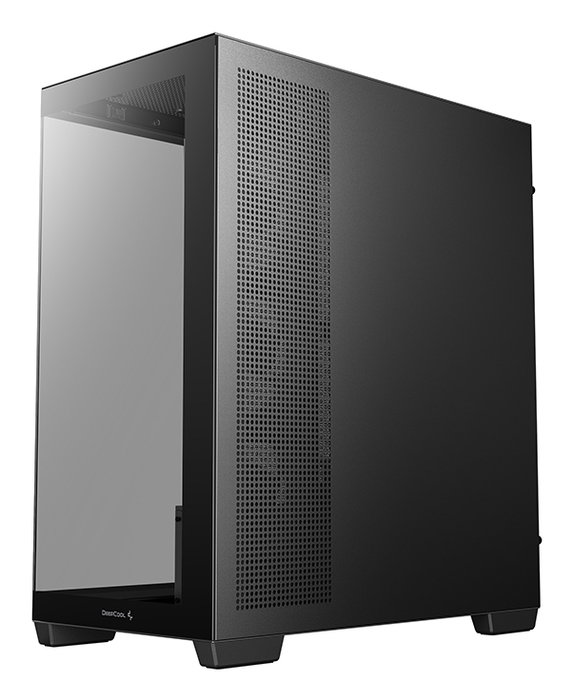 Deepcool CG580 V2 Boîtier PC Gaming ATX Midi Tower avec 4 Ventilateurs RGB, Panneau en Verre Trempé, USB-C 3.2