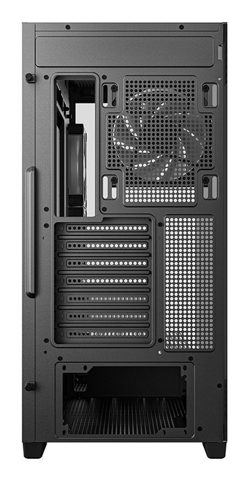 Deepcool CG580 V2 Boîtier PC Gaming ATX Midi Tower avec 4 Ventilateurs RGB, Panneau en Verre Trempé, USB-C 3.2