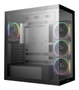 Deepcool CG580 V2 Boîtier PC Gaming ATX Midi Tower avec 4 Ventilateurs RGB, Panneau en Verre Trempé, USB-C 3.2