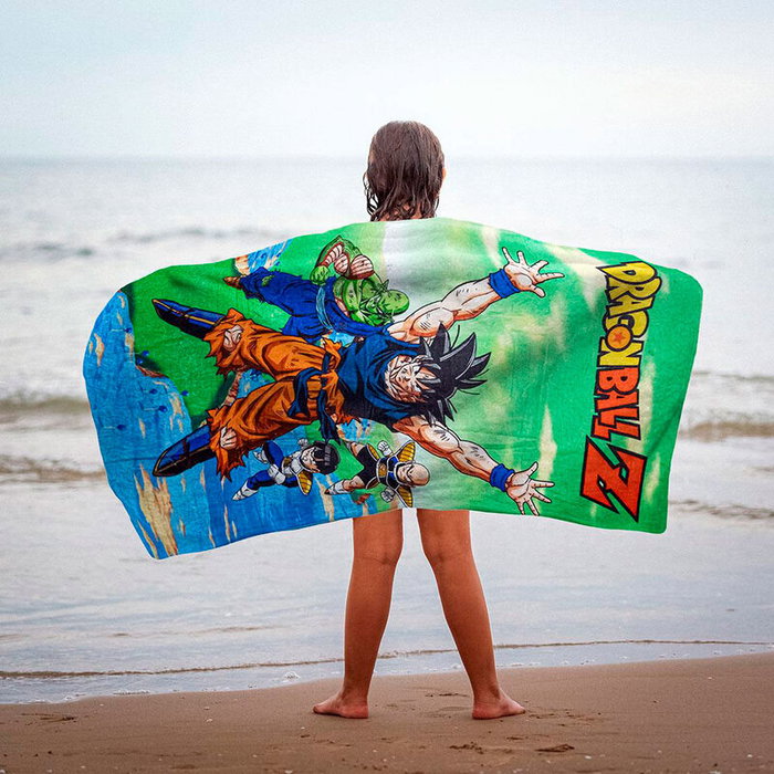 DRAGON BALL Z Serviette bain 70x140 cm en coton 100%