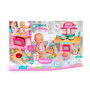 Nenuco - Cuisinette Magique Famosa NFNE3000 - Poupée de 30 cm avec accessoires de cuisine, lumières et sons réalistes - Jeu d'imitation pour enfants dès 3 ans