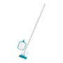 Bestway Kit de Nettoyage Manuel AquaClear pour Piscine Jusqu'à 3,96 m, Inclut Épuisette et Tête d'Aspirateur - Orange