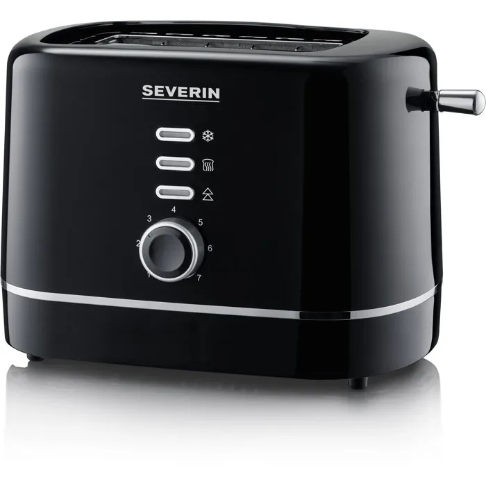 Severin AT4321 Grille-pain automatique compact Noir