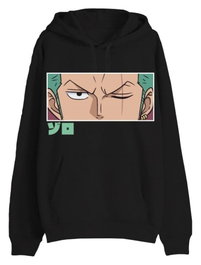 Superplay One Piece sweater Roronoa Zoro Eyes Noir (S)