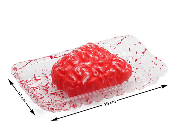 Bandeau décoratif Halloween 18x11 cm avec motif d'organes humains - Plateau pour bonbons et décoration macabre pour fêtes Bandeau décoratif Halloween 18x11 cm avec motif d'organes humains - Plateau pour bonbons et décoration macabre pour fêtes