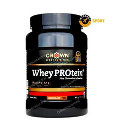 CROWN SPORT NUTRITION Whey Protein+ Chocolat 871g